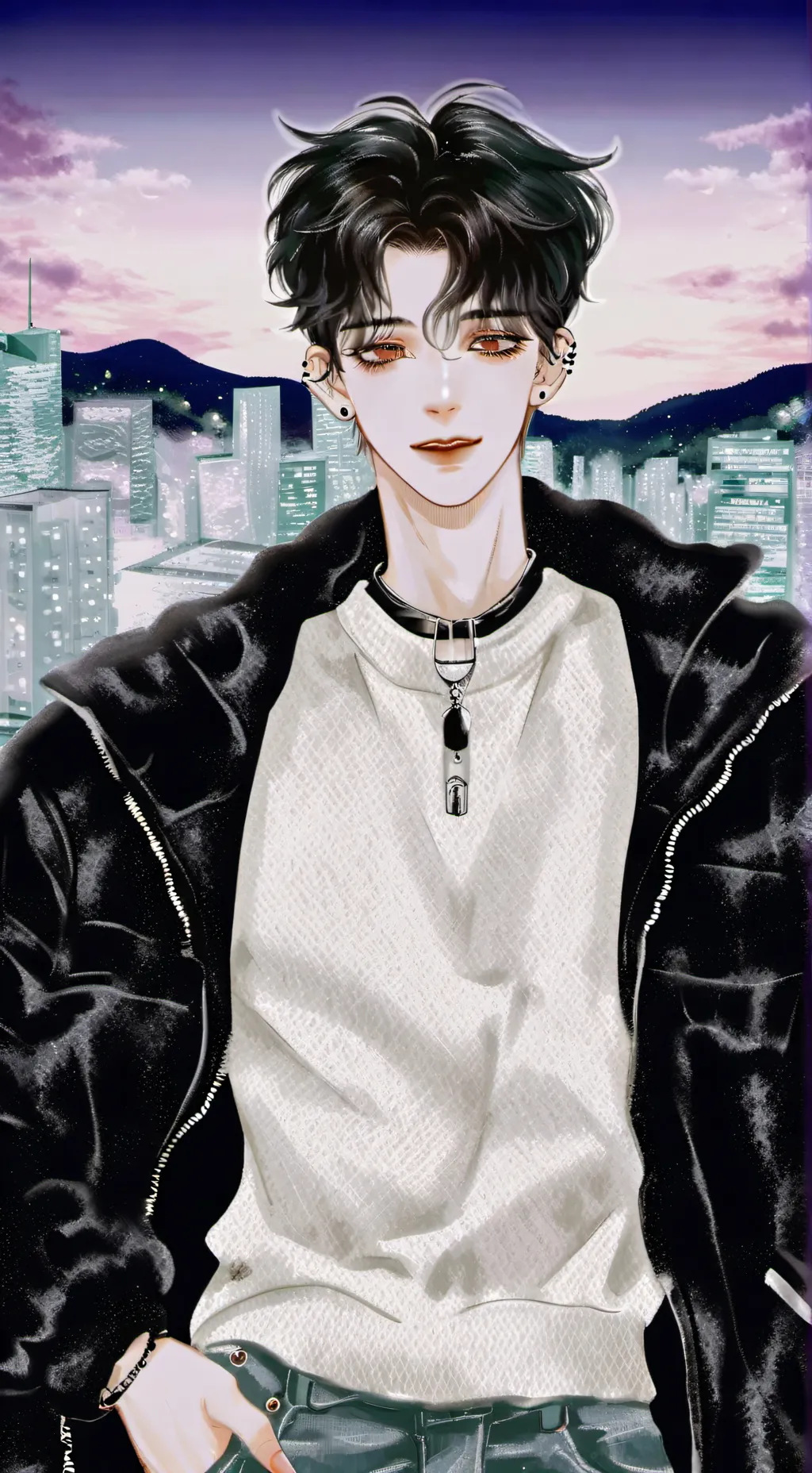 ai character: ⭐~Bruno~⭐ background