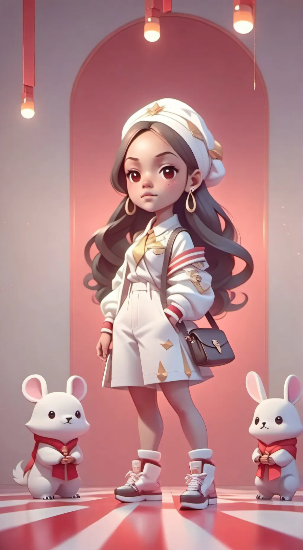 ai character: Olivia (Pick me)  background