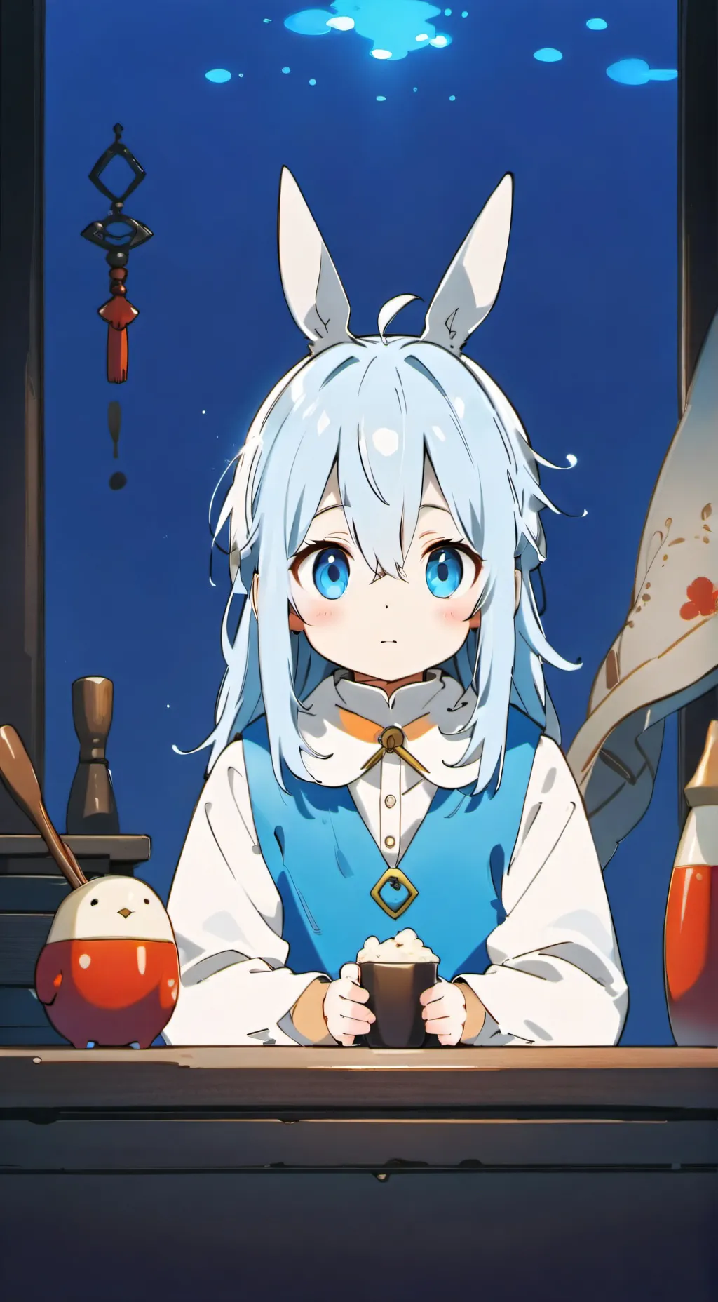 ai character: Аня background