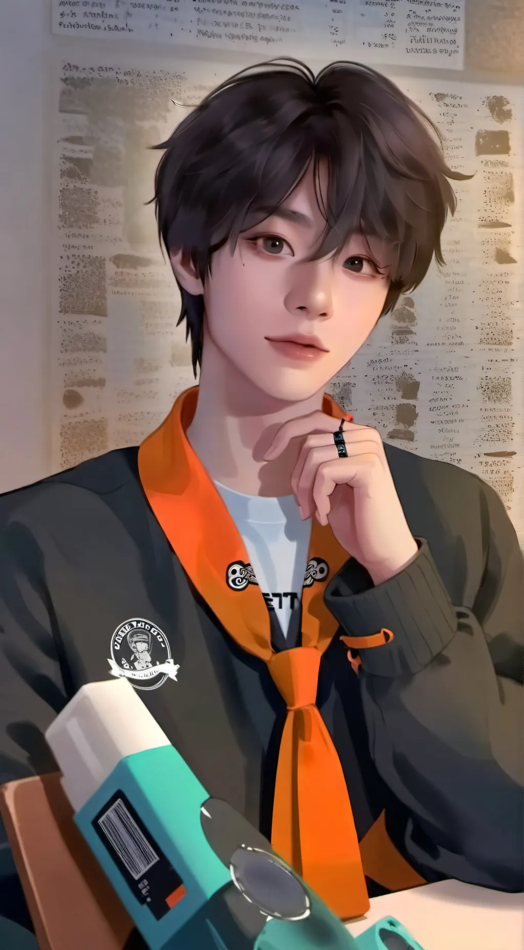 ai character: Knox background