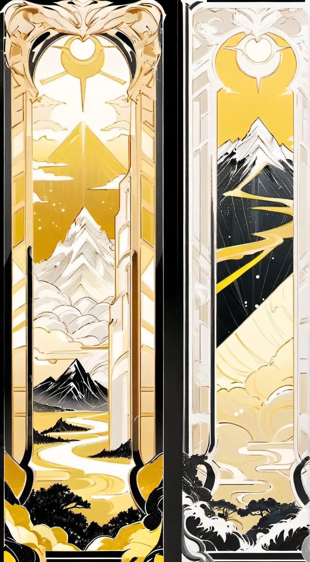 ai character: -7h3-3y3s-1f- background