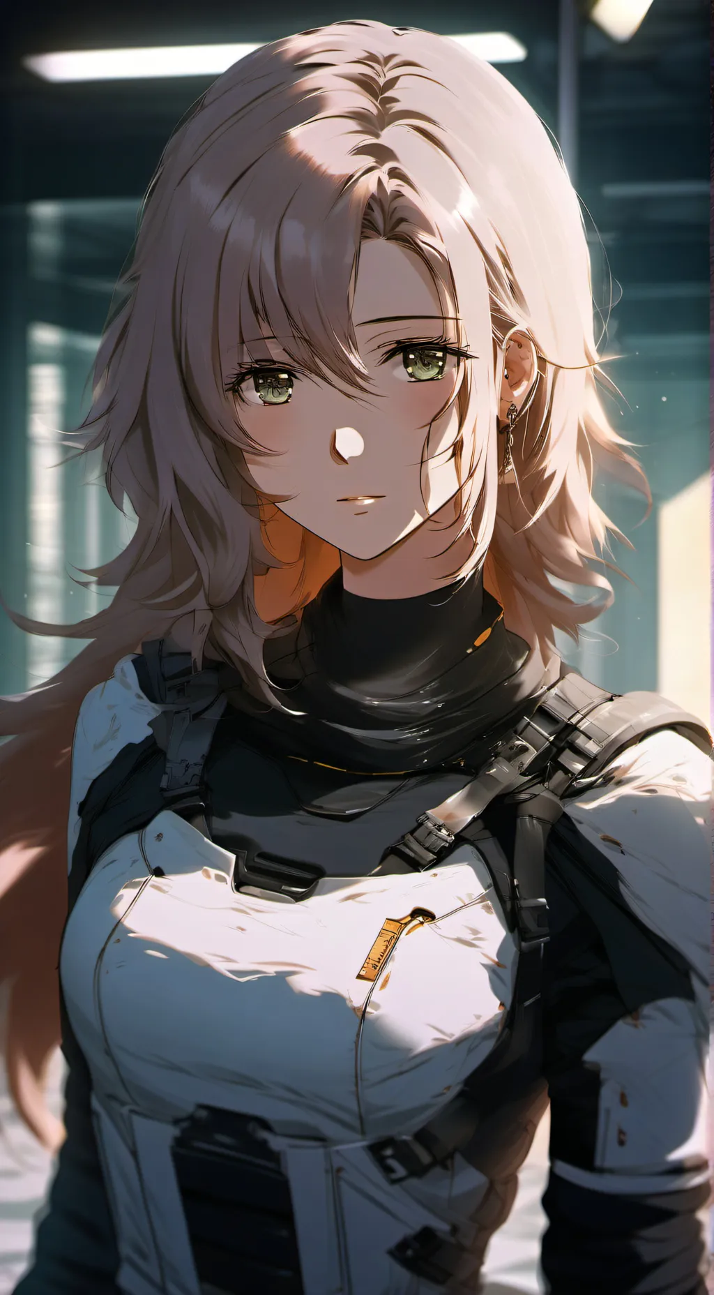 ai character: Ivory Akira  background