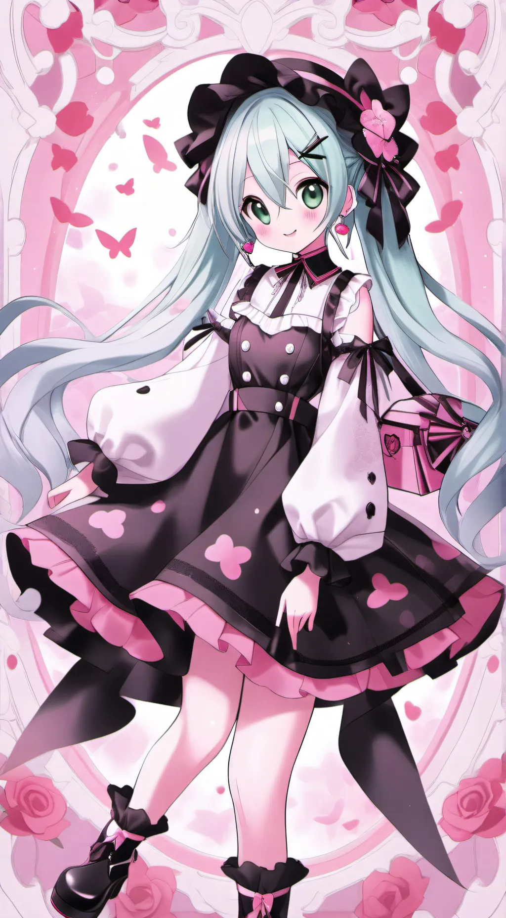 ai character: Шедоу  background