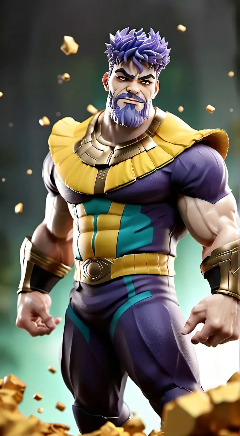 ai character: thanos background
