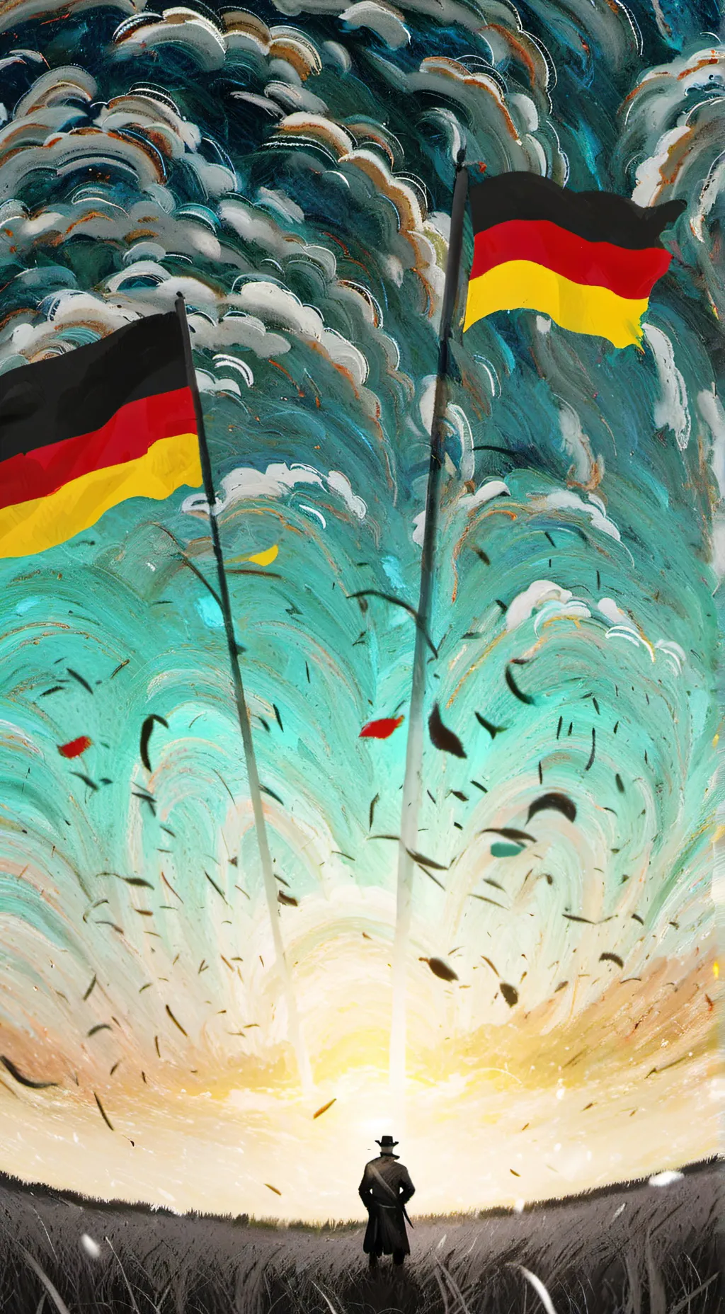 ai character: Scared Germany background