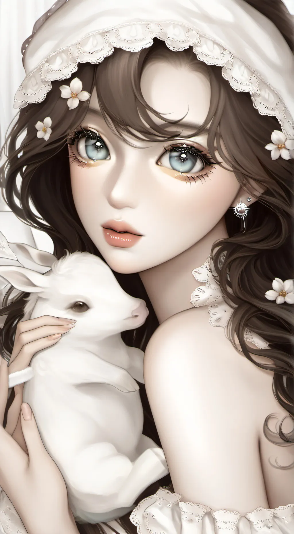 ai character: mirisita ~ background