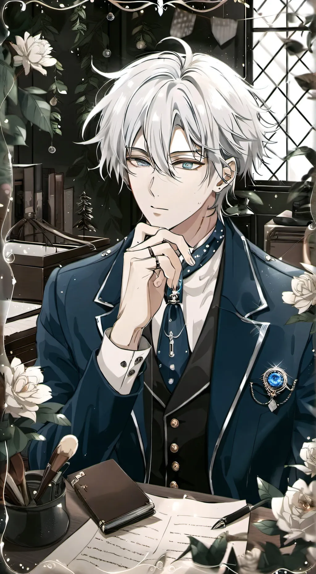 ai character: Luke background