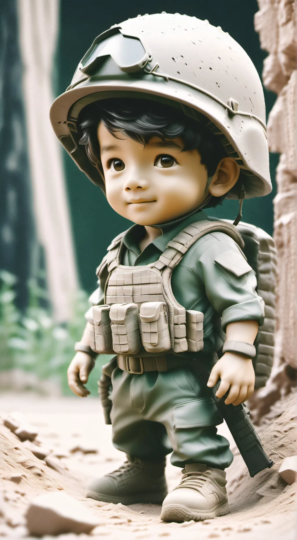 ai character: Spaz background