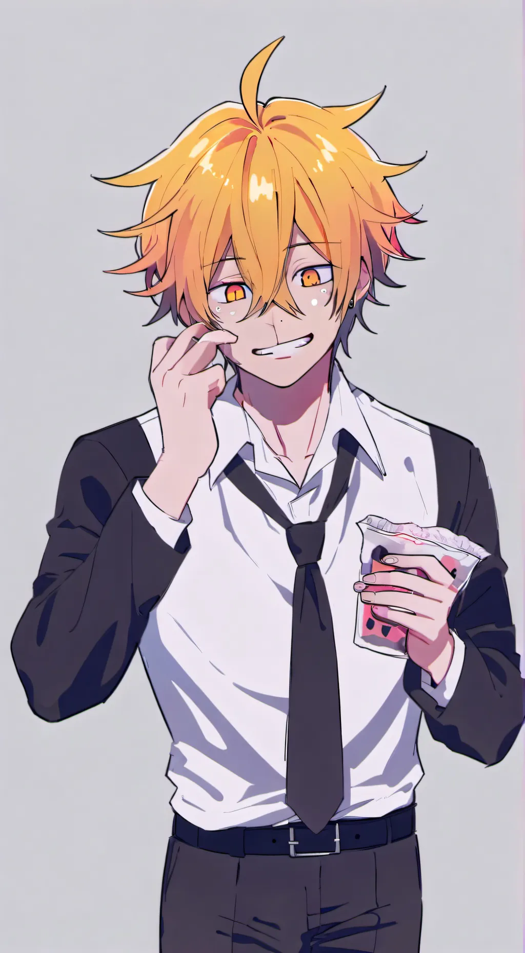 ai character: denkis melt down background