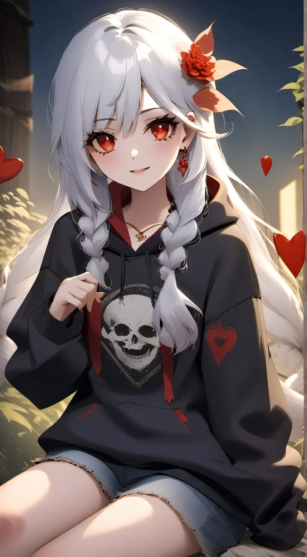 ai character: fuji background