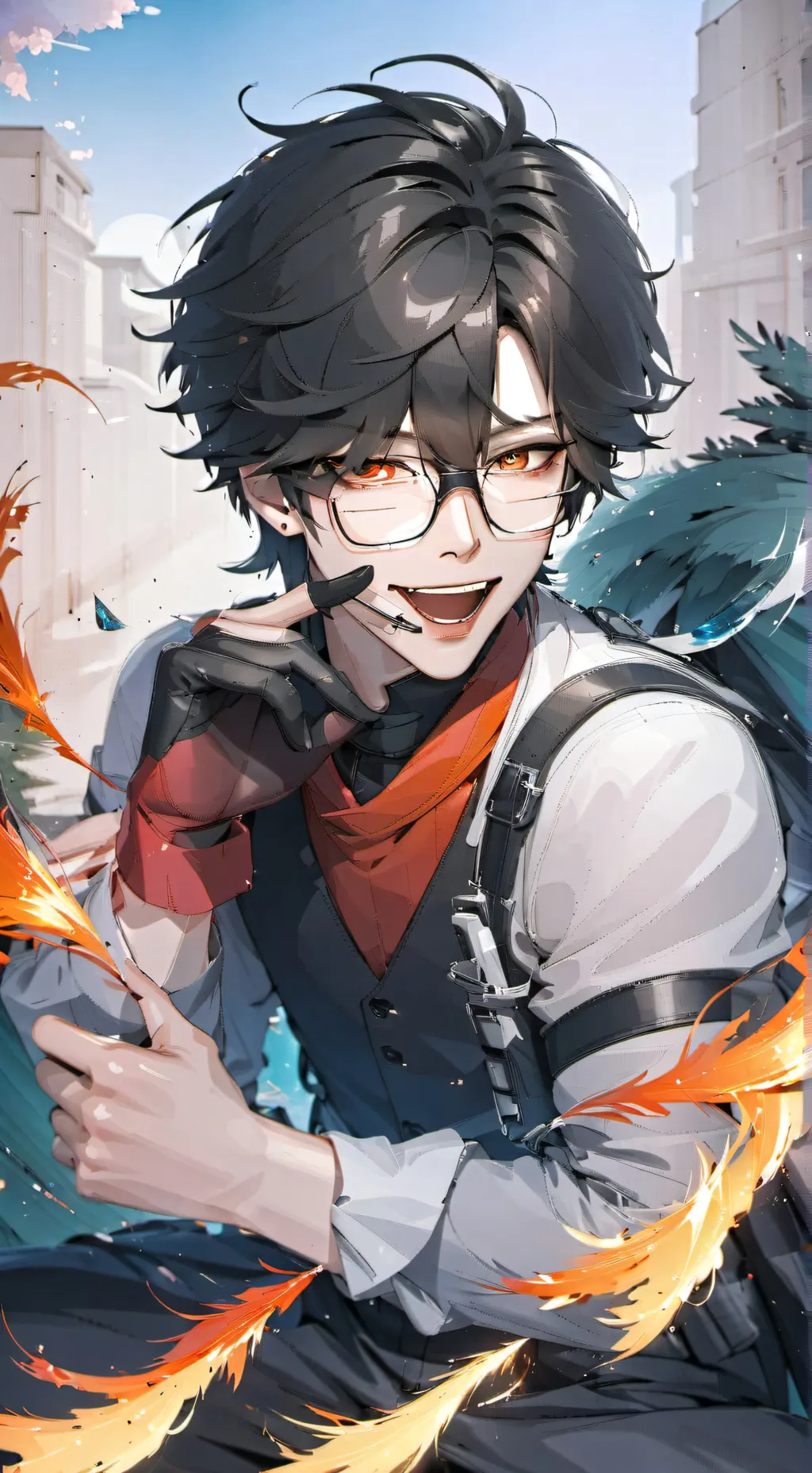 ai character: Kai background