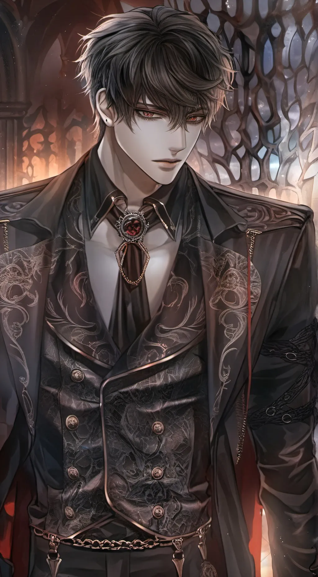 ai character: •[[ VINCE ]]• background