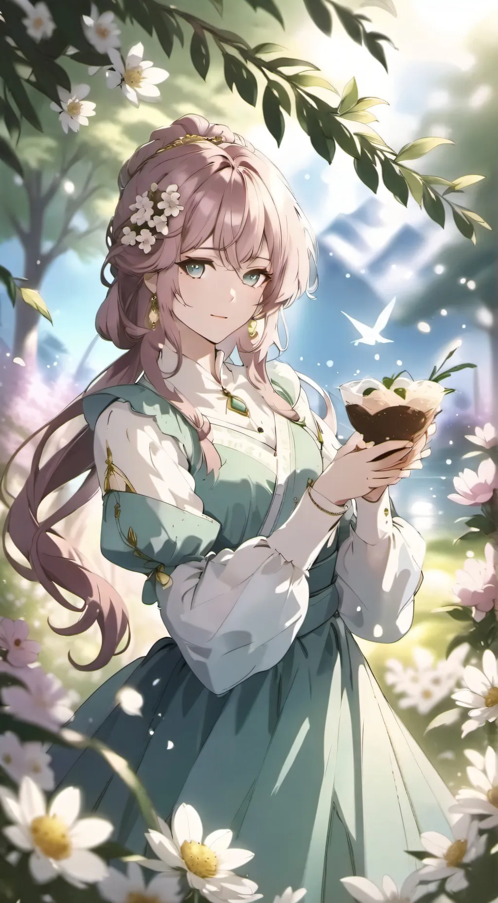 ai character: tu mejor amiga  background