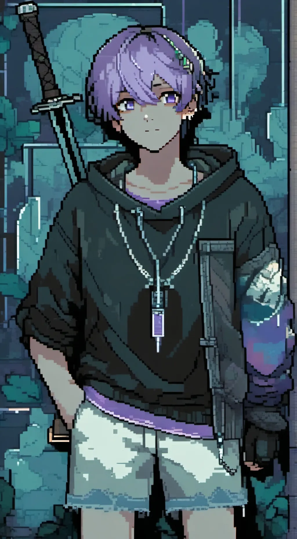 ai character: survival background