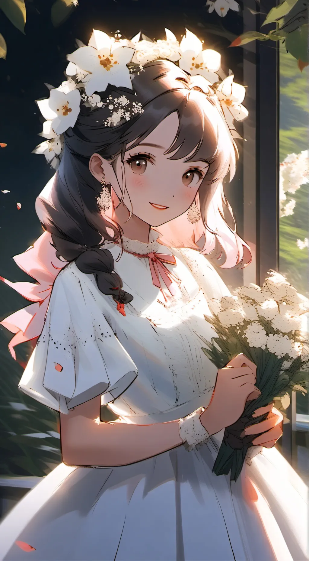 ai character: Dandys world background