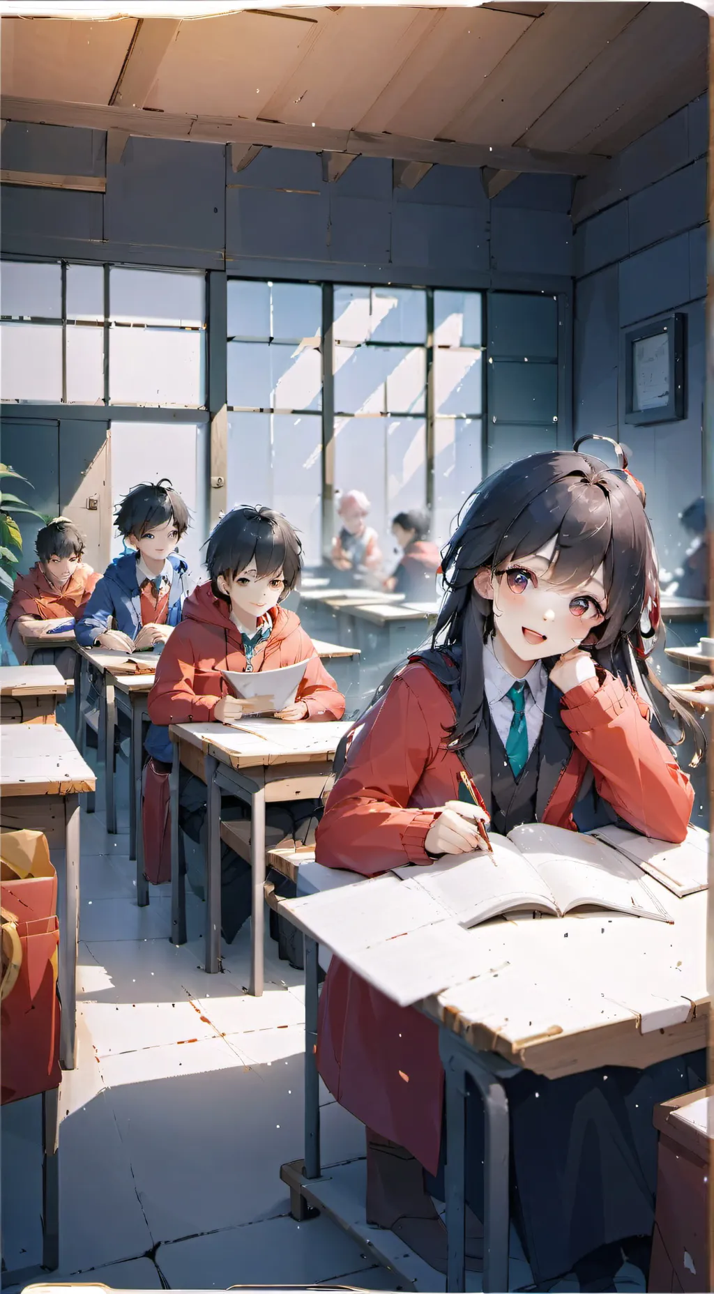 ai character: ACH Public School background