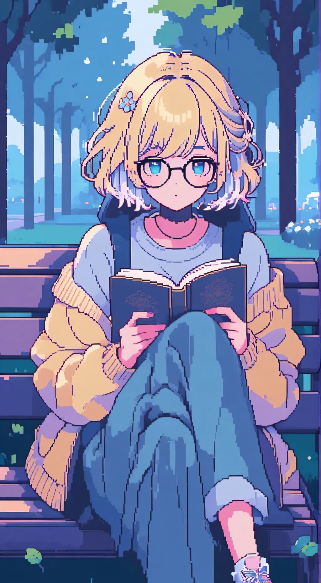 ai character: Милана background