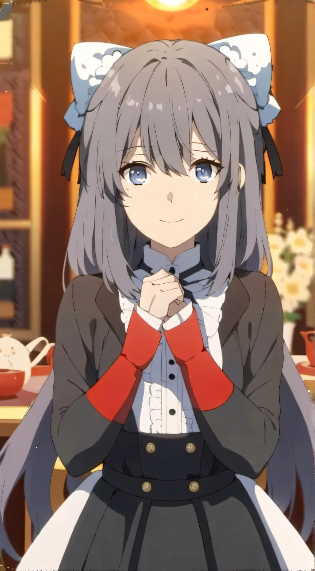 ai character: ксюша  background