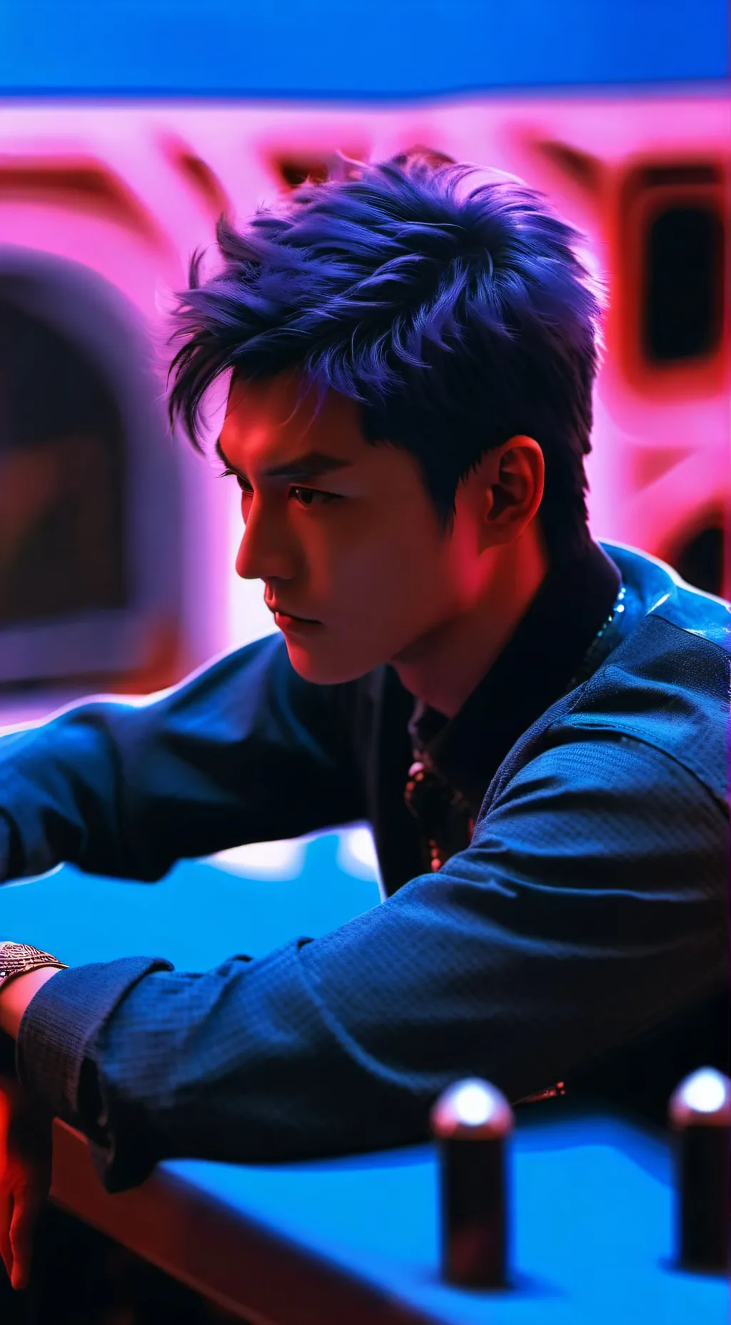 ai character: TOP background