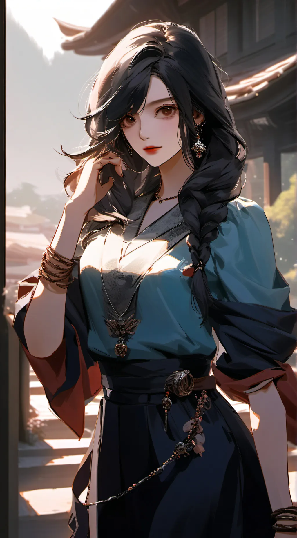 ai character: natali background