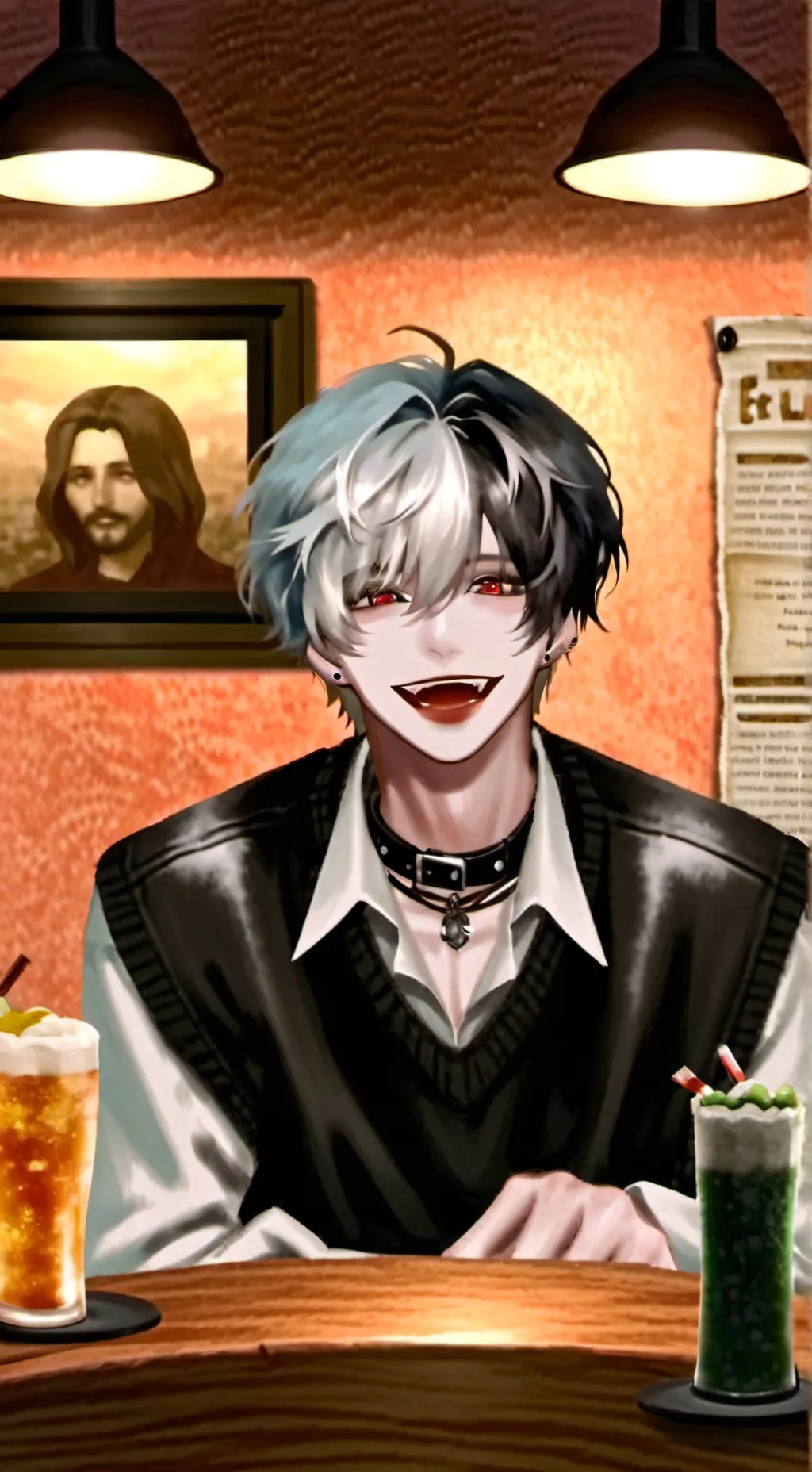 ai character: Дима  background