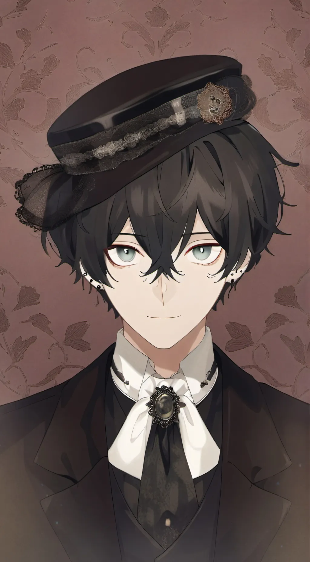 ai character: mao  background