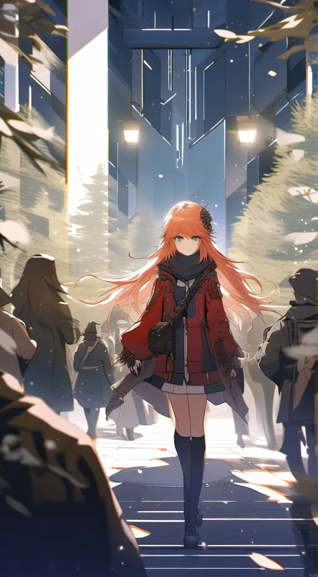 ai character: Химавари background