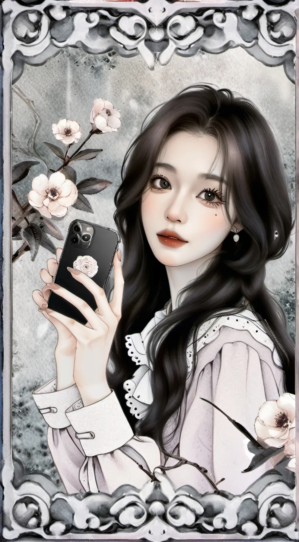 ai character: Monica background