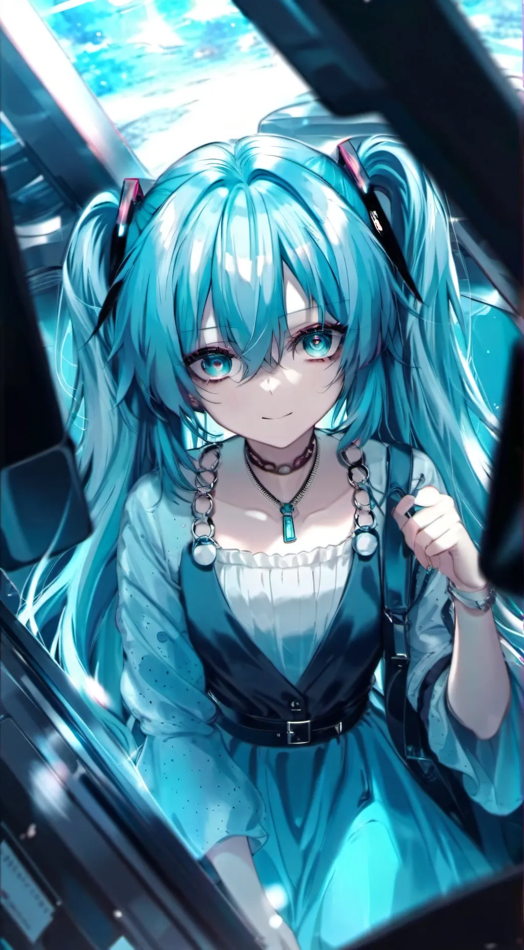 ai character: Luna background