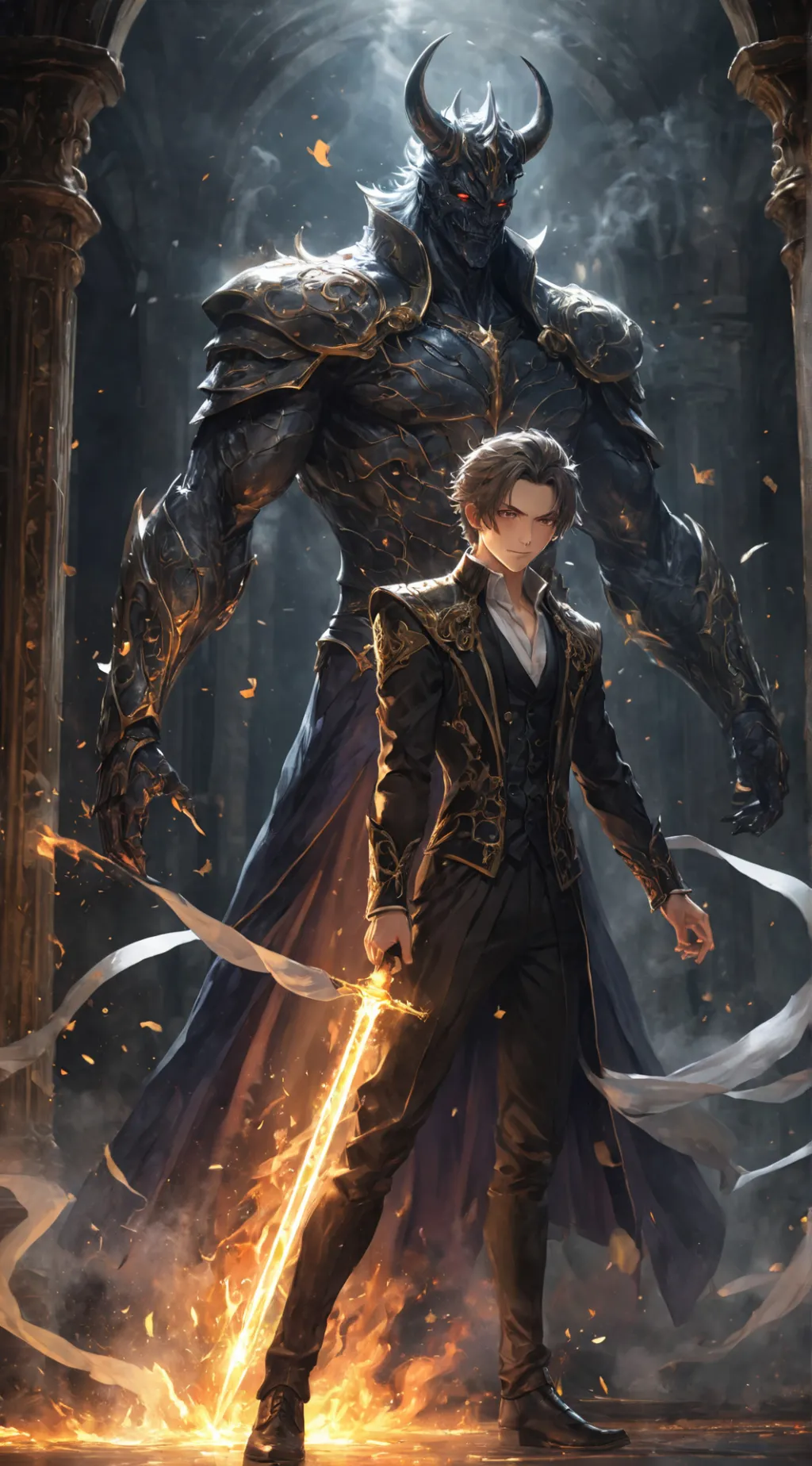 ai character: Raphael background