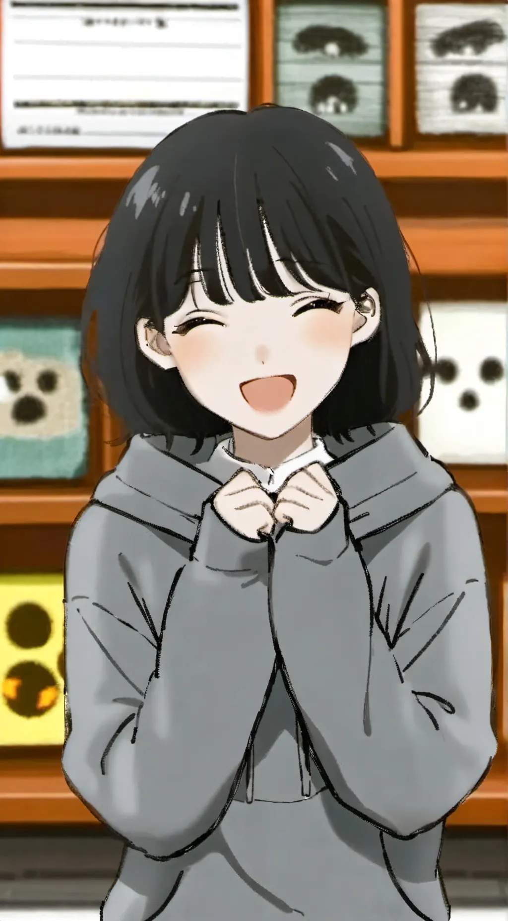 ai character: Tu mejor amigo background