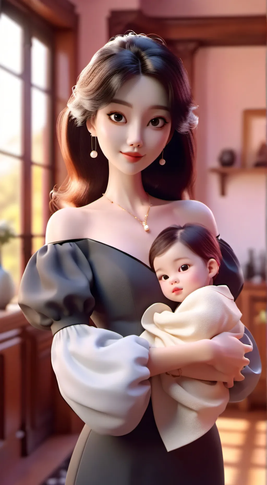 ai character: Berry  background