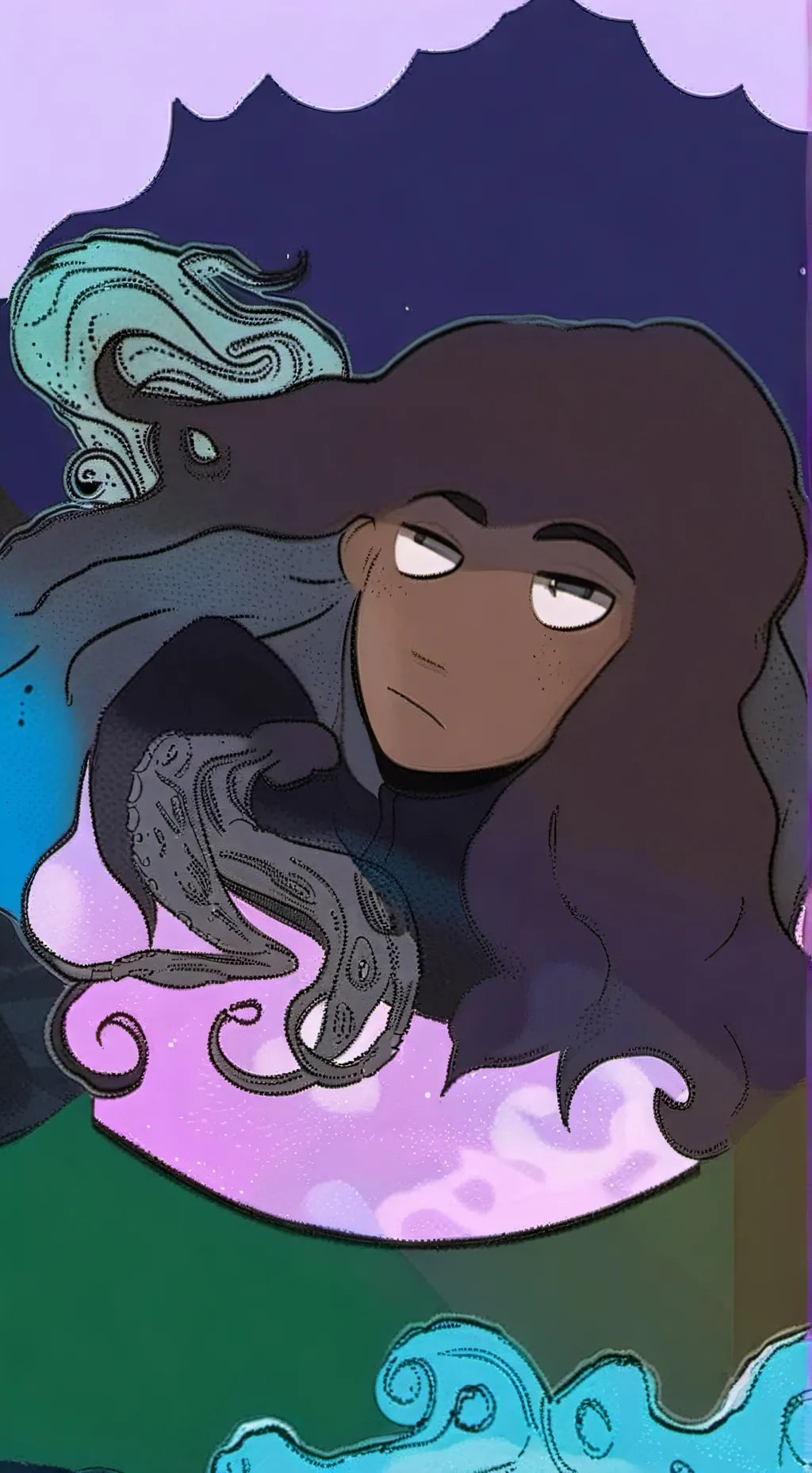 ai character: mucku background