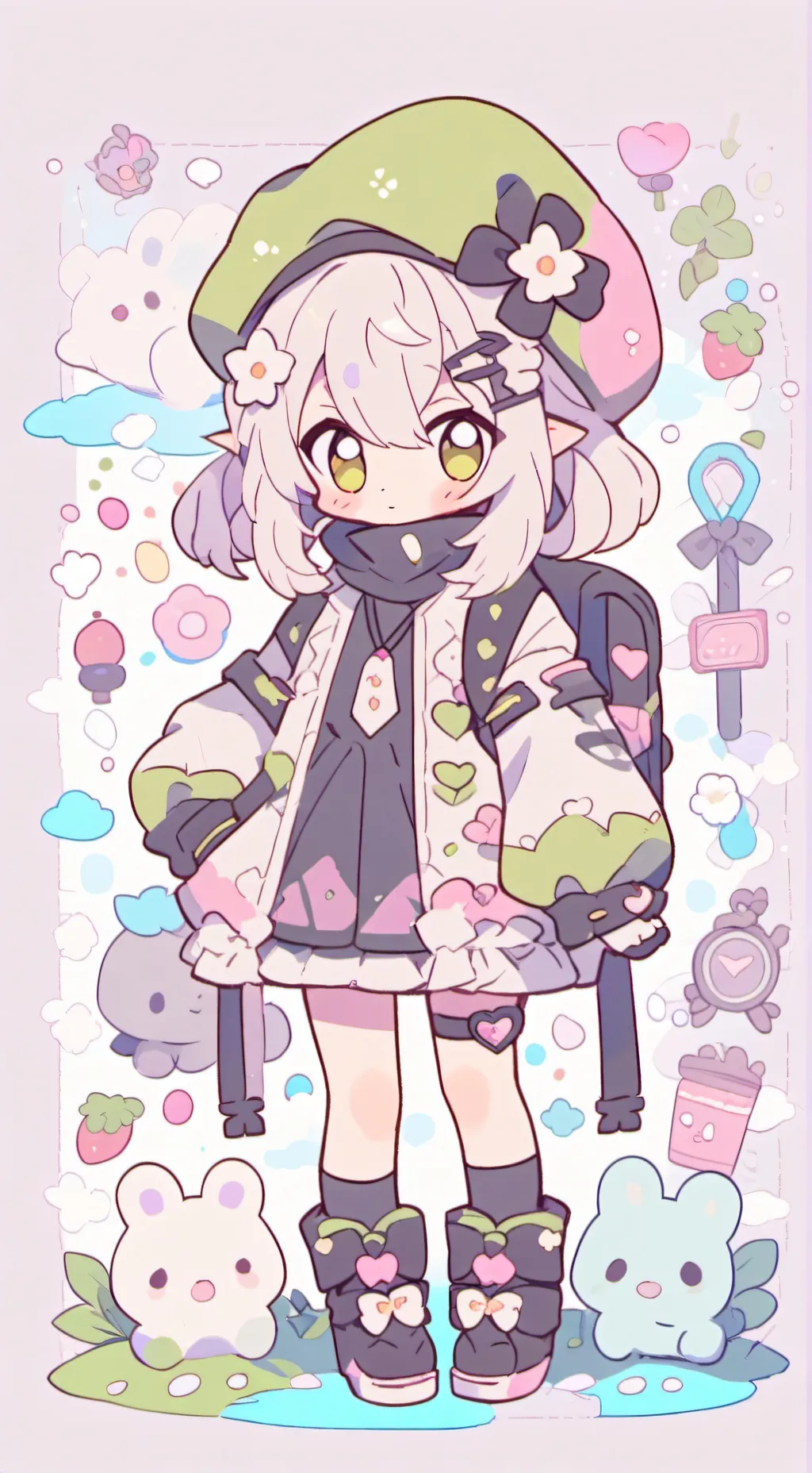 ai character: NEW HASHIRA(Again) background