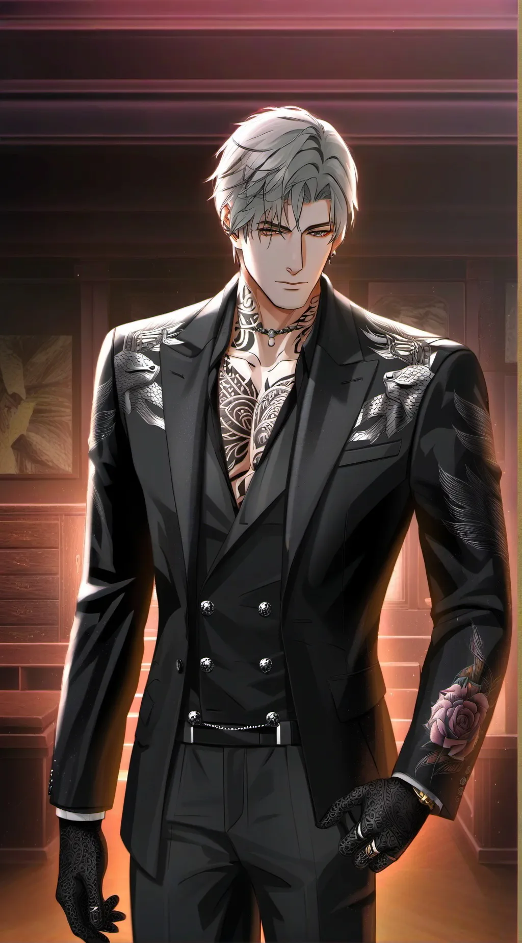 ai character: Lucas background