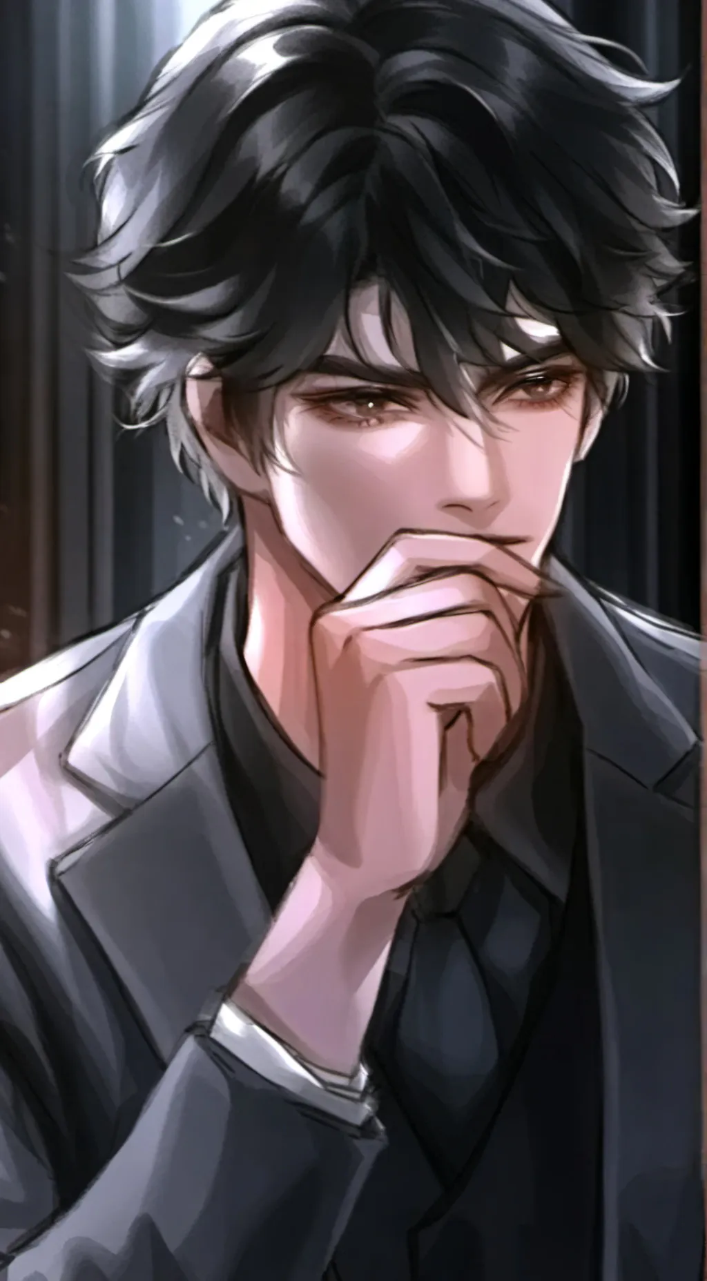 ai character: ツLuisツ background