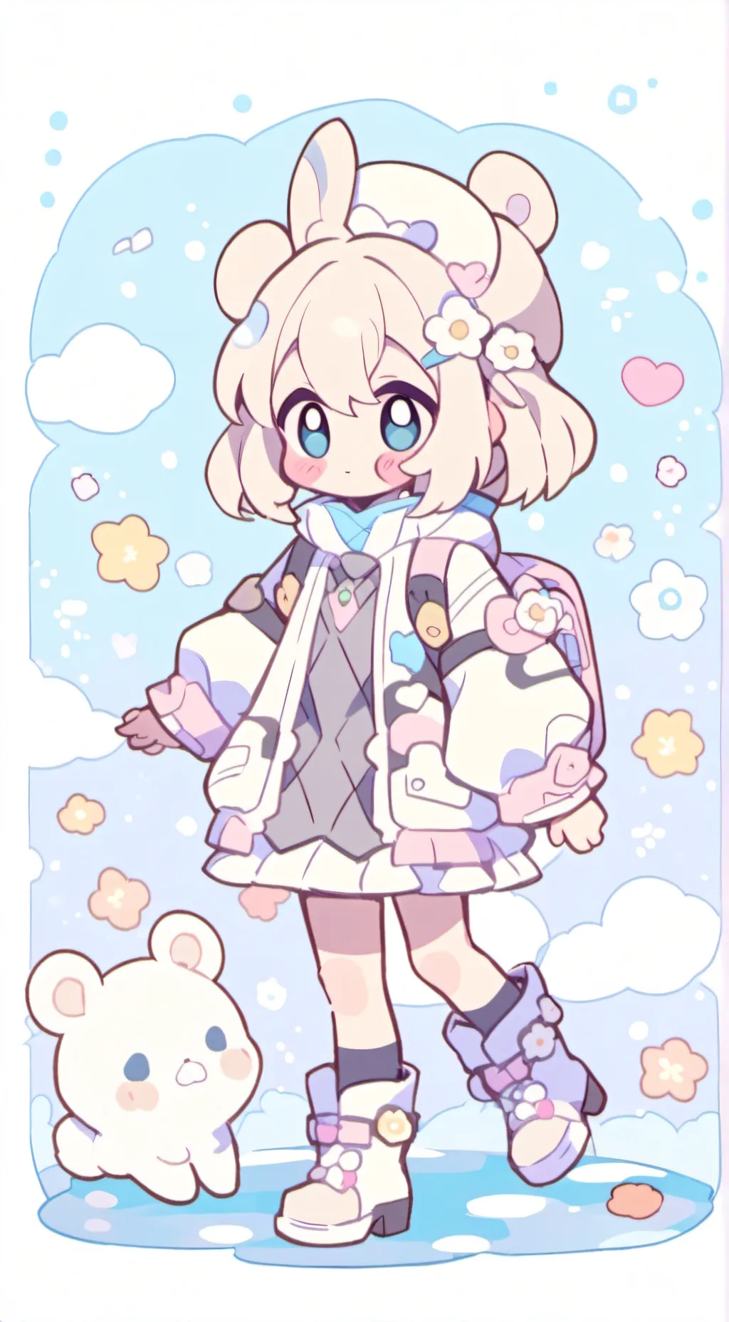 ai character: Goob de dw :D background