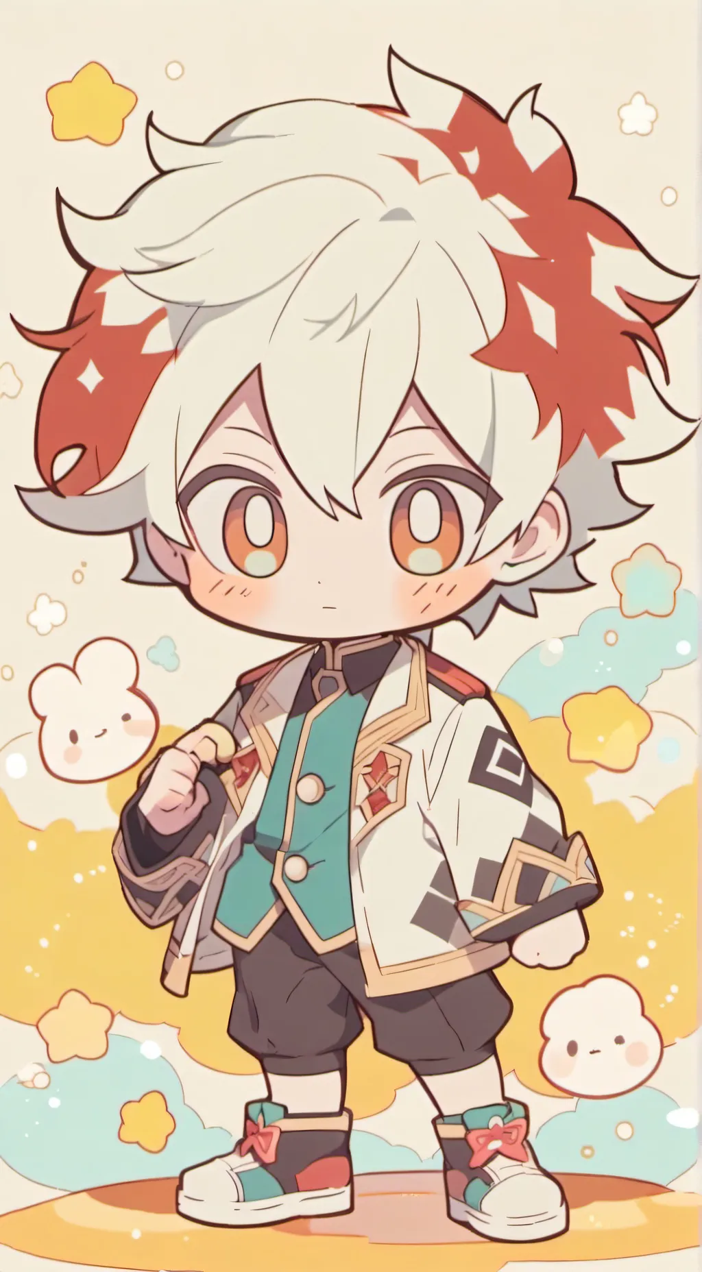 ai character: Todoroki background