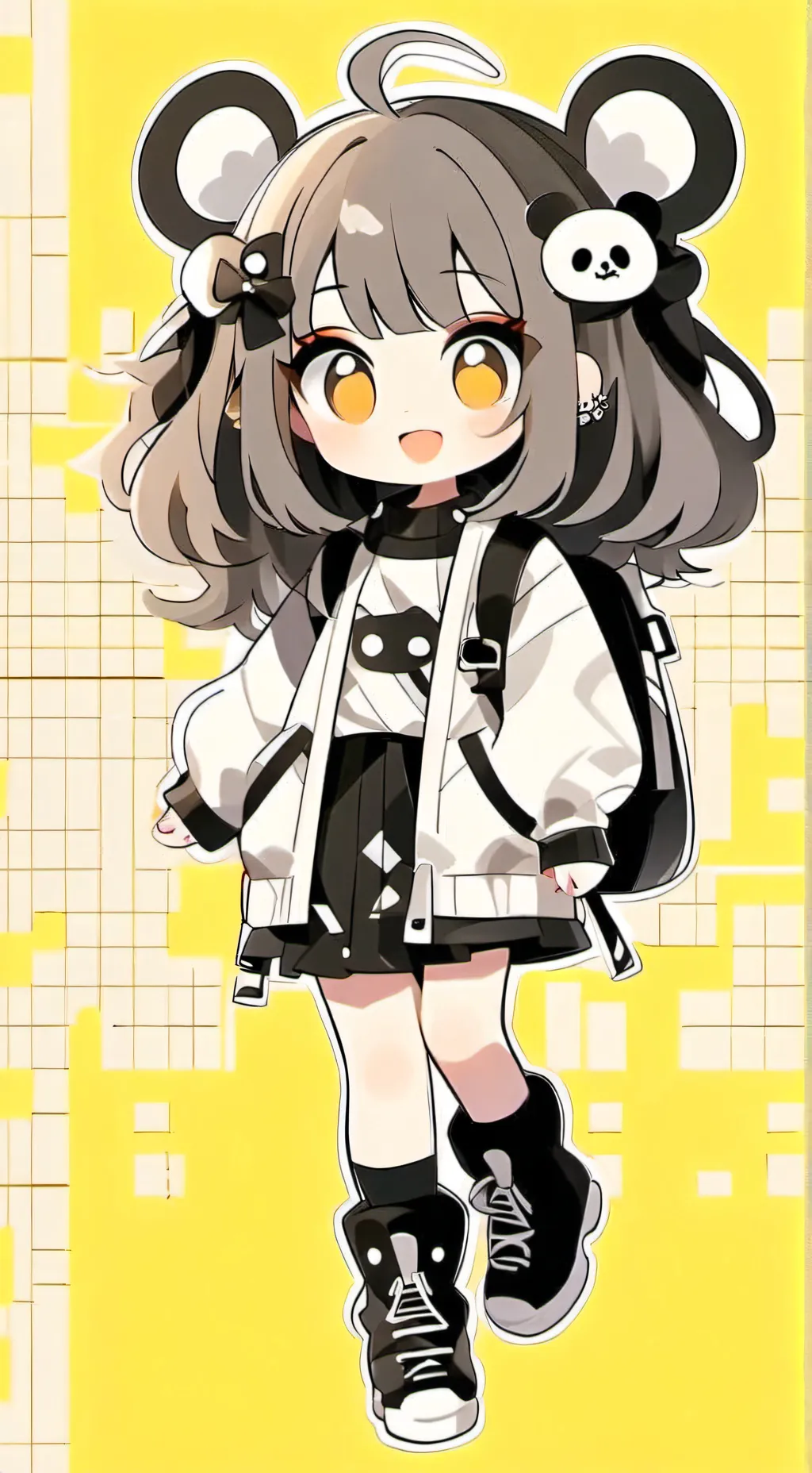 ai character: werewolf night background