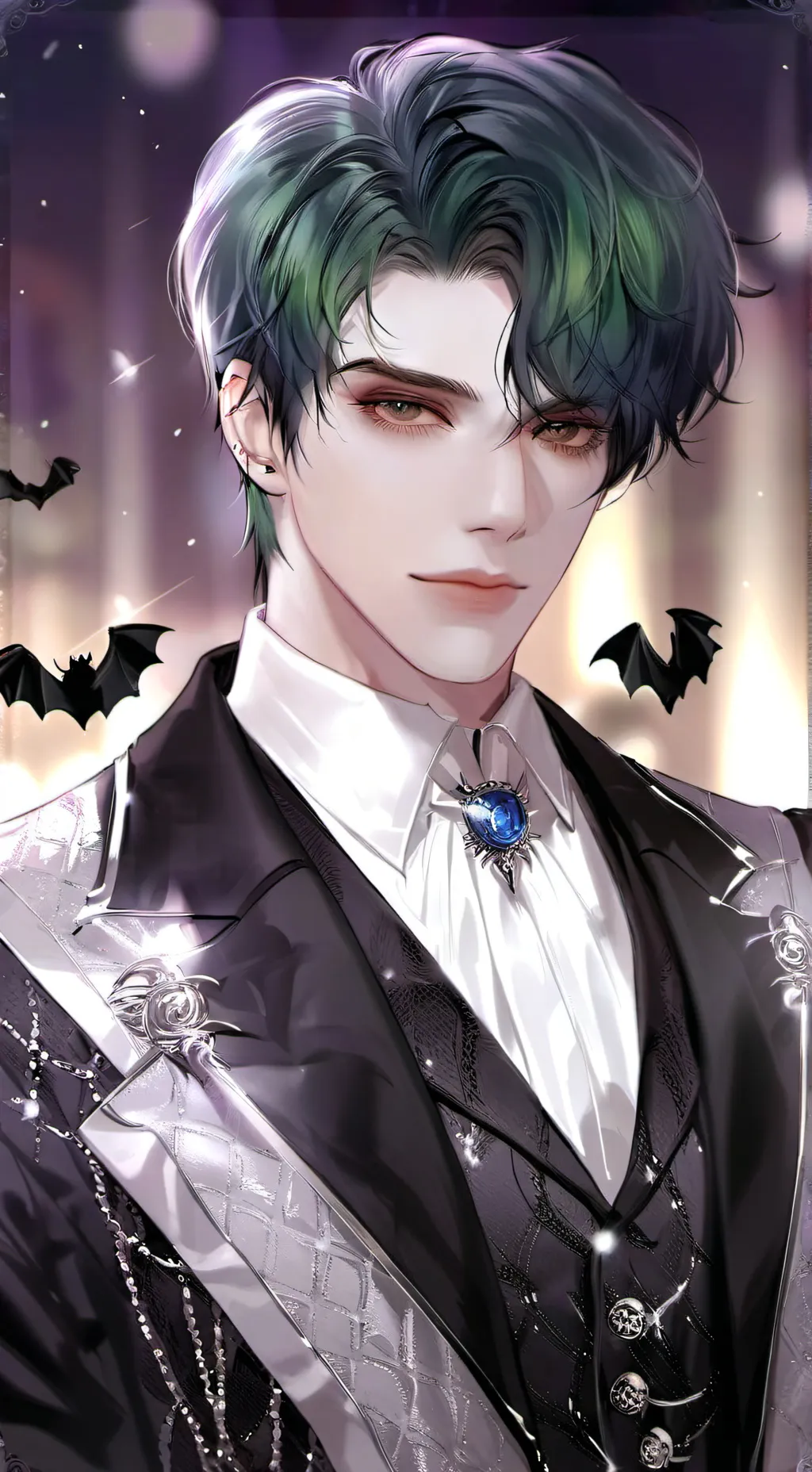 ai character: Void background