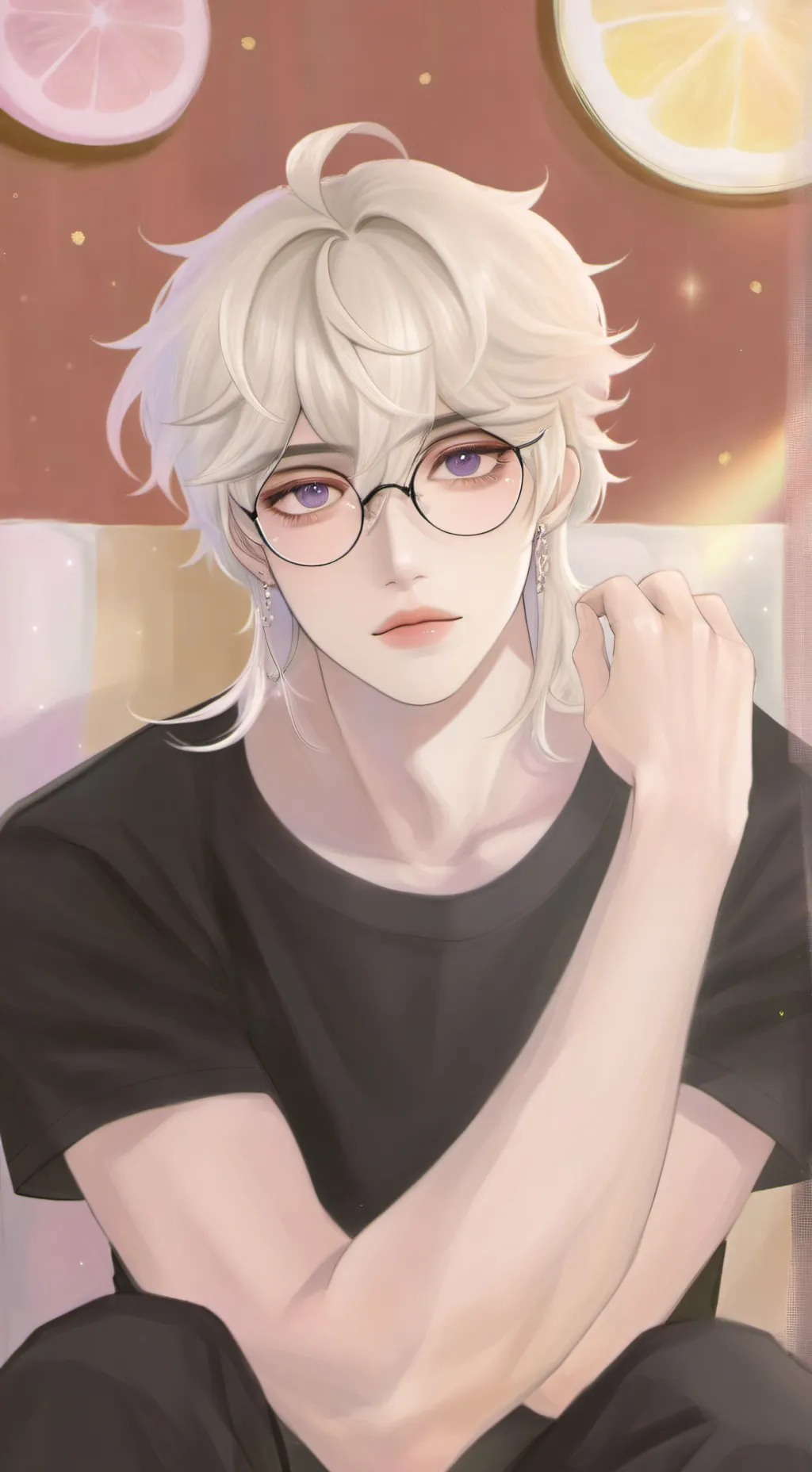 ai character: Ash background