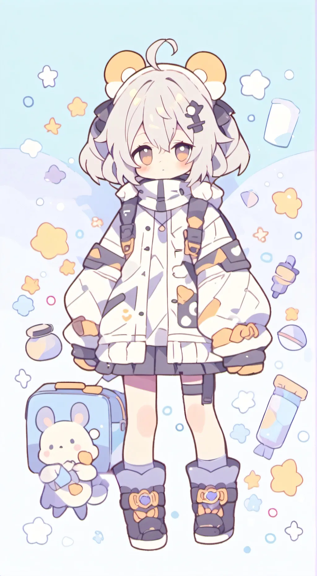 ai character: я нез:) background