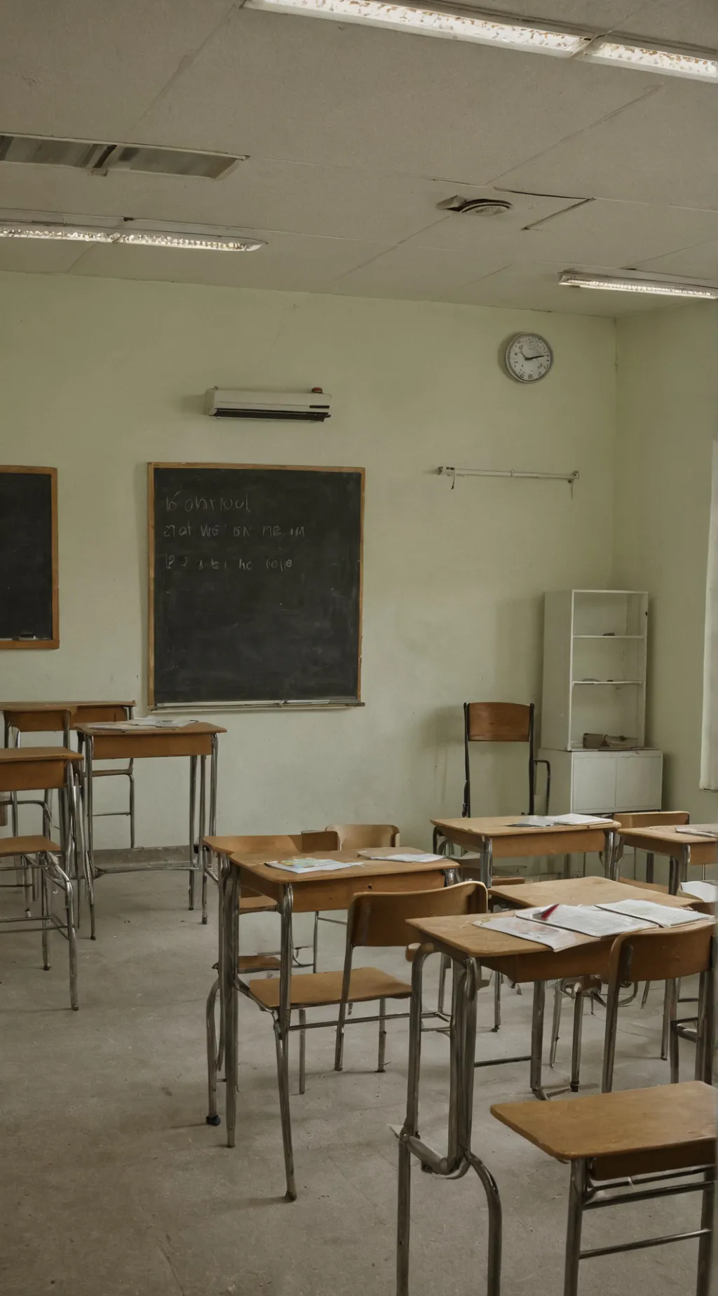 ai character: new student! background