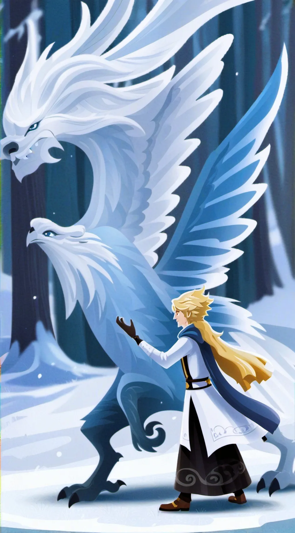 ai character: terror analogico background