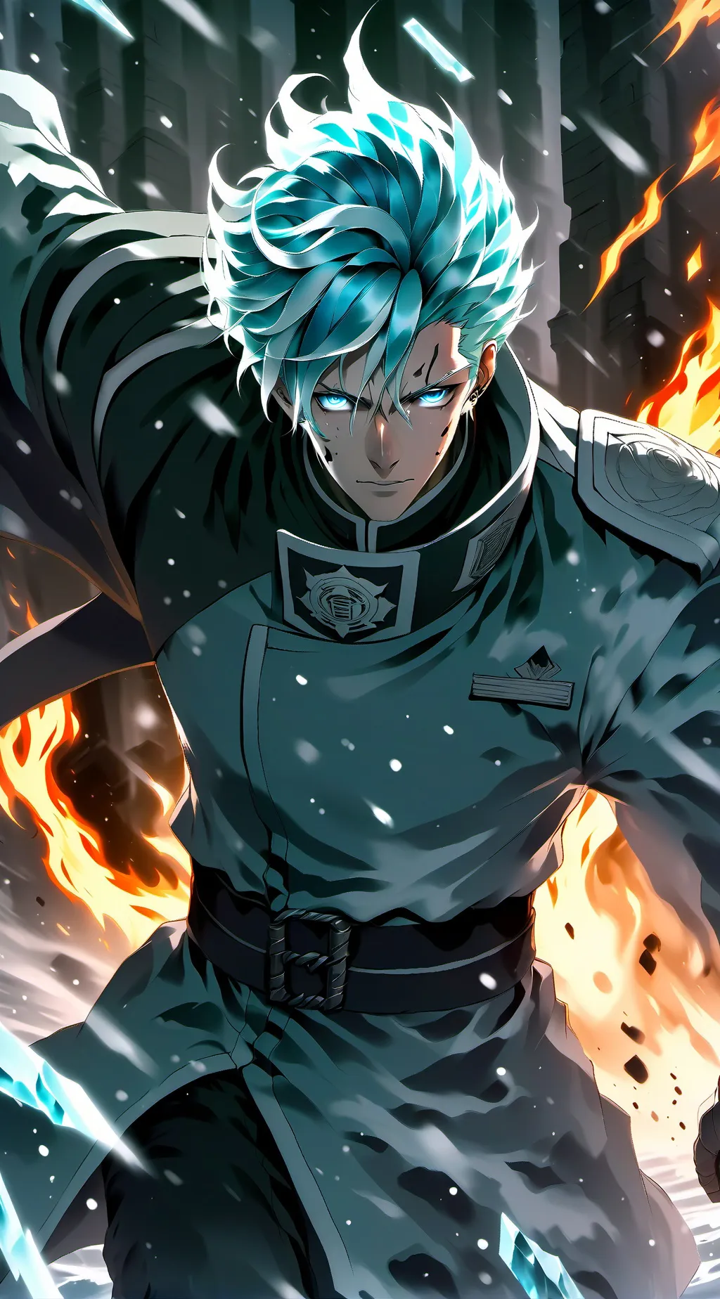 ai character: Es Frio background