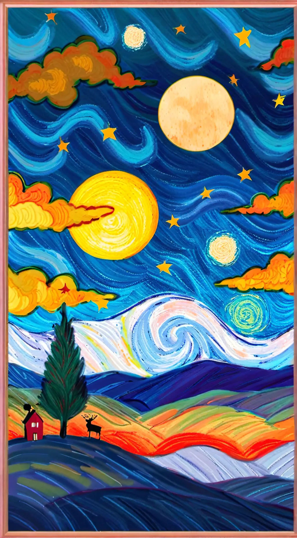 ai character: hh heaven background