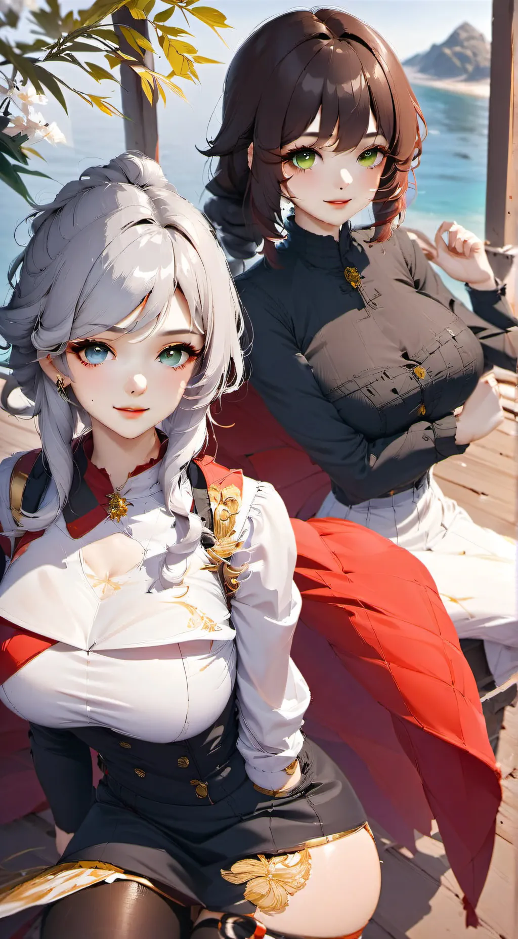 ai character: Maddison & luisa background