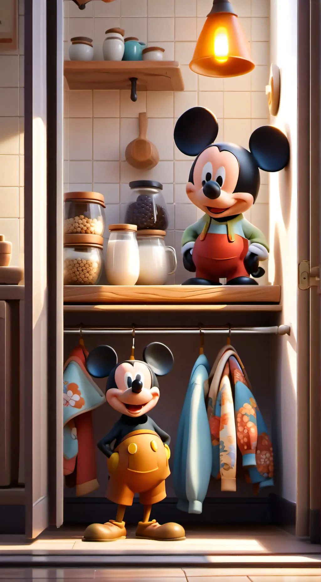 ai character: cat😸 background