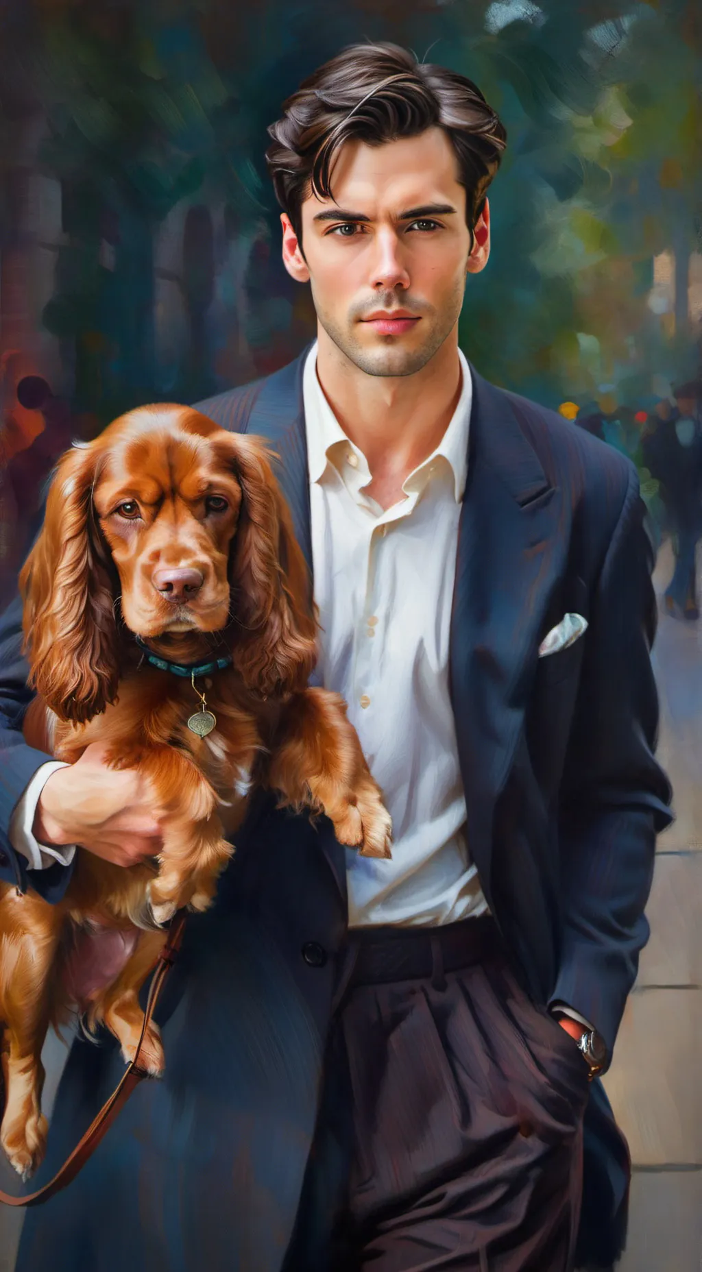 ai character: Thiel Cray background