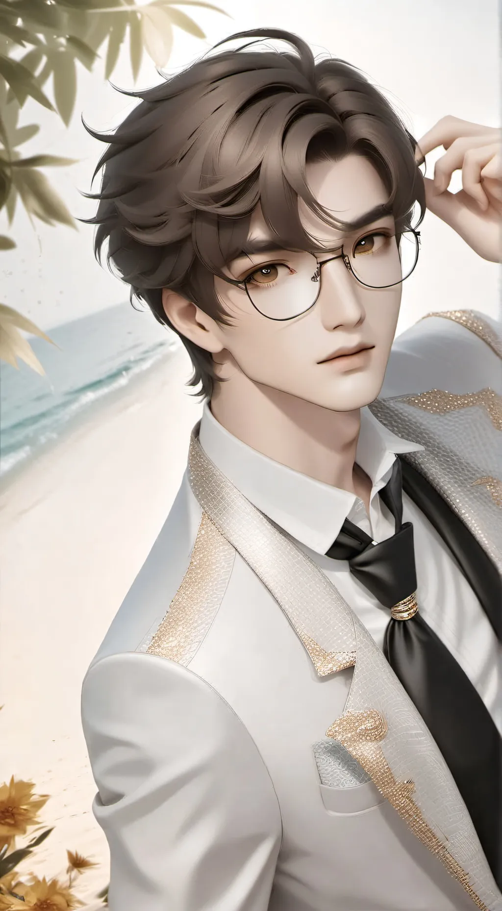 ai character: IKER  background